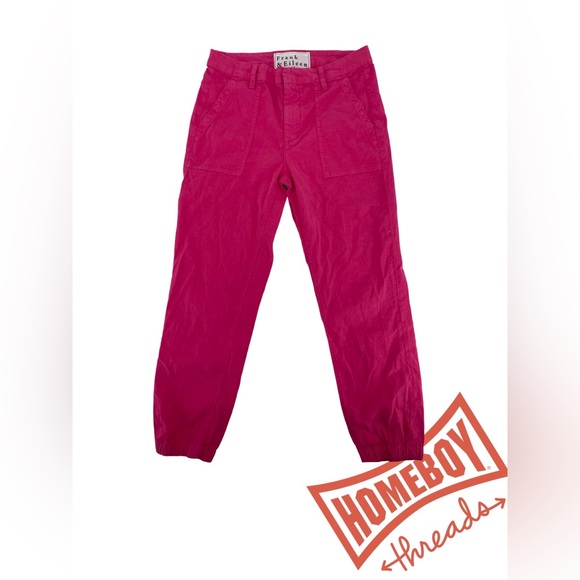 Frank & Eileen Pink Pants - Size 4 Excellent Condition